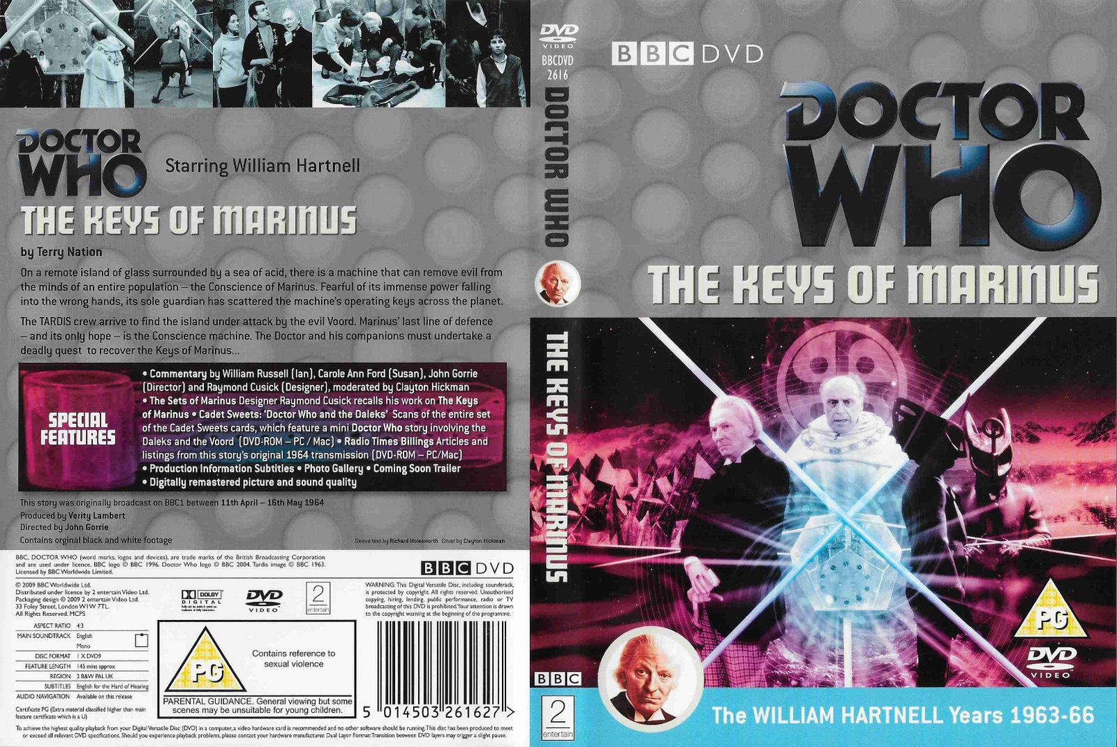 Back cover of BBCDVD 2616